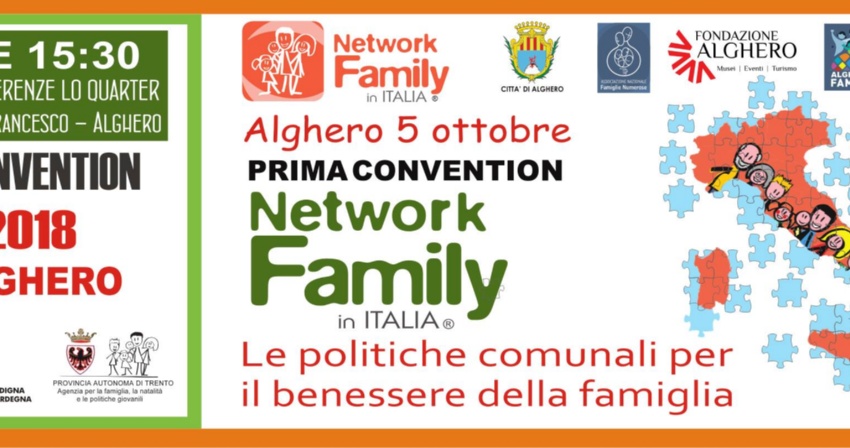 Prima Convention del Network Family in Italia - Comuni Amici della Famiglia